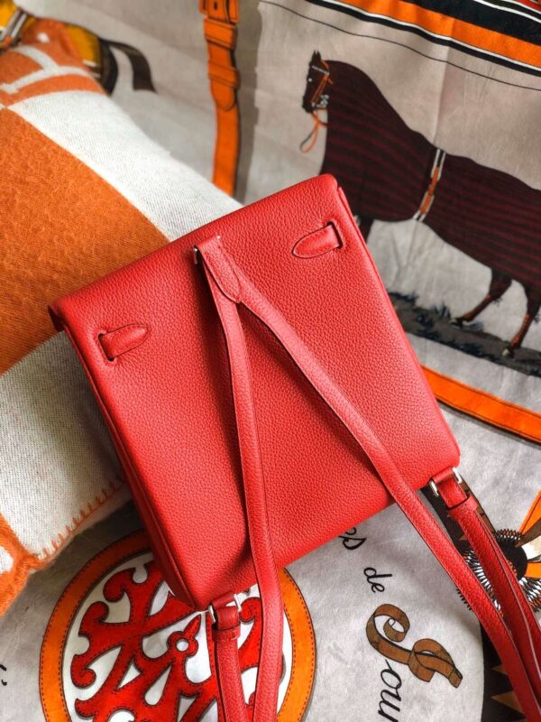 1:1 Replica Kelly Danse II Bag Swift Yellow/Black/Brown/Pink/Red For Women 22cm / 8.7in