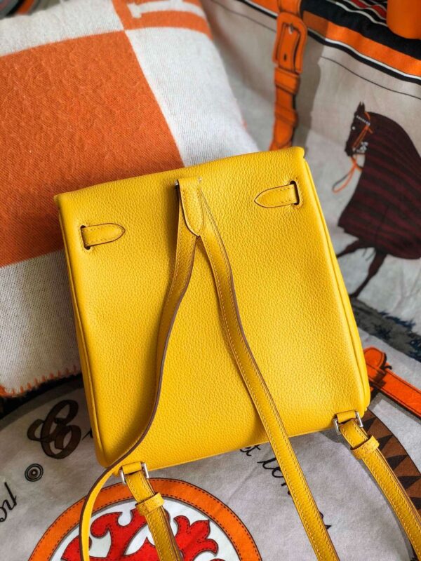 1:1 Replica Kelly Danse II Bag Swift Yellow/Black/Brown/Pink/Red For Women 22cm / 8.7in
