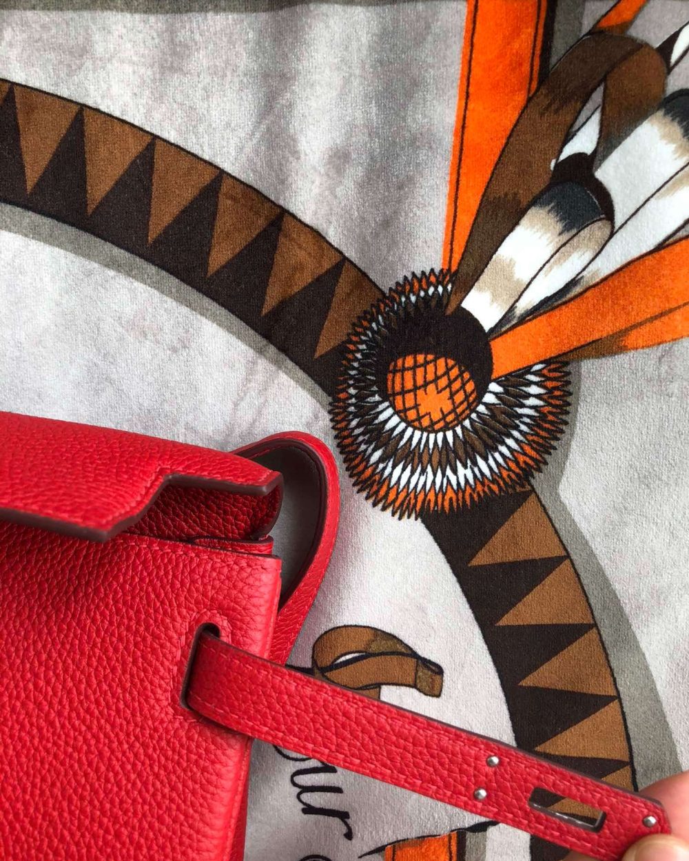 1:1 Replica Kelly Danse II Bag Swift Yellow/Black/Brown/Pink/Red For Women 22cm / 8.7in