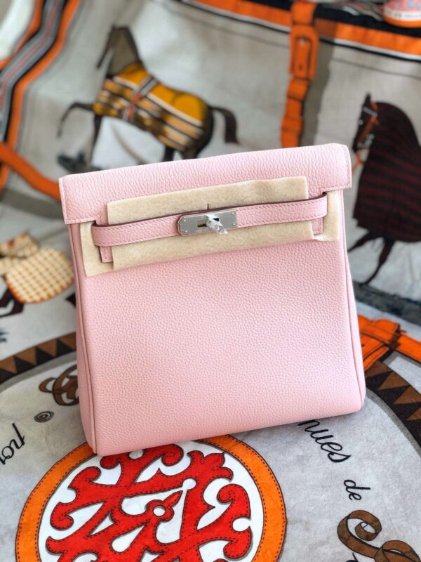 1:1 Replica Kelly Danse II Bag Swift Yellow/Black/Brown/Pink/Red For Women 22cm / 8.7in