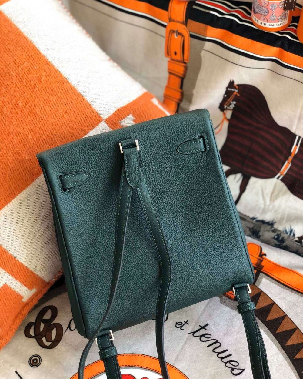 1:1 Replica Kelly Danse II Bag Swift Yellow/Black/Brown/Pink/Red For Women 22cm / 8.7in