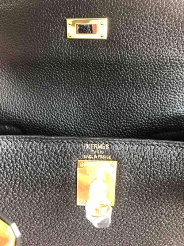 1:1 Replica Kelly Danse II Bag Swift Yellow/Black/Brown/White/Orange For Women 22cm / 8.7in