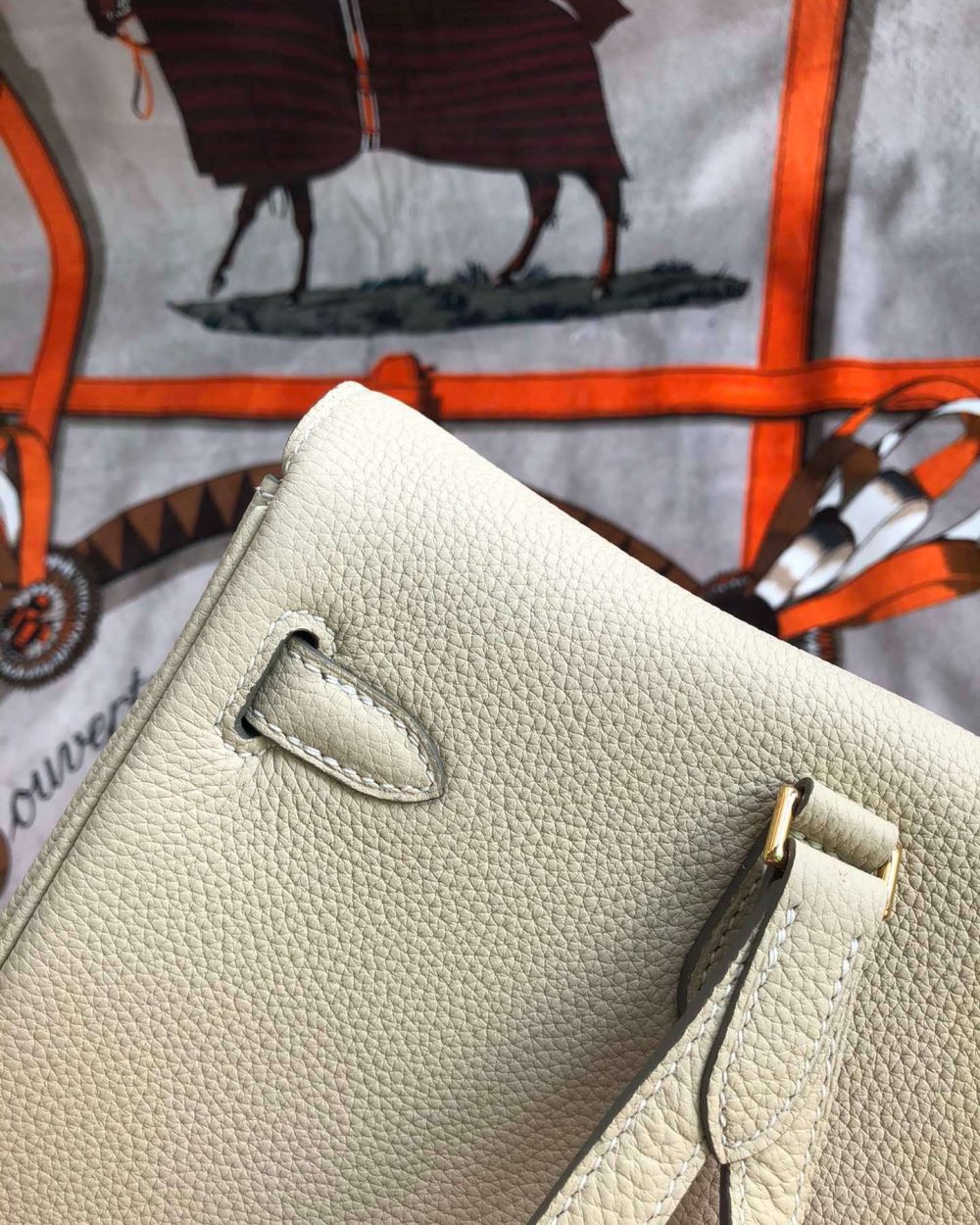 1:1 Replica Kelly Danse II Bag Swift Yellow/Black/Brown/White/Orange For Women 22cm / 8.7in