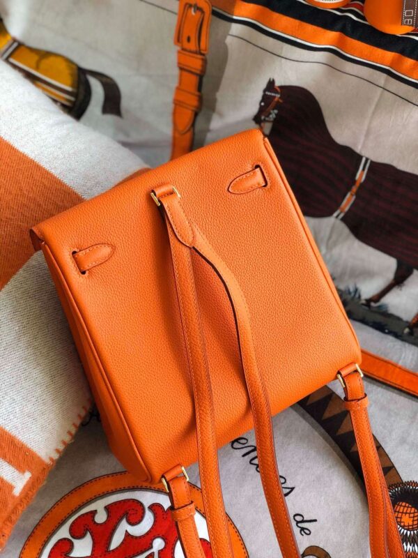 1:1 Replica Kelly Danse II Bag Swift Yellow/Black/Brown/White/Orange For Women 22cm / 8.7in