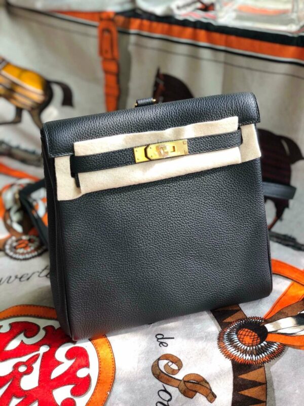 1:1 Replica Kelly Danse II Bag Swift Yellow/Black/Brown/White/Orange For Women 22cm / 8.7in
