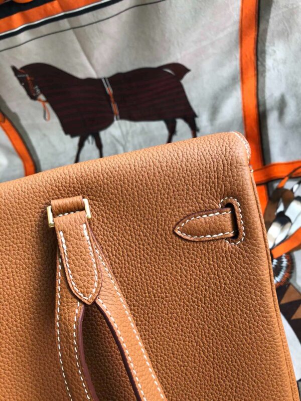 1:1 Replica Kelly Danse II Bag Swift Yellow/Black/Brown/White/Orange For Women 22cm / 8.7in