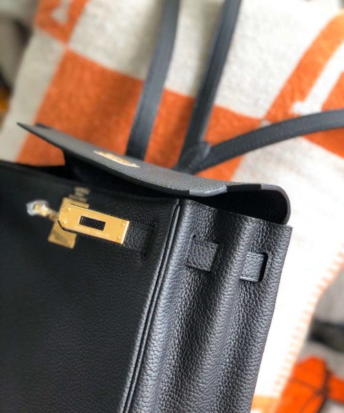 1:1 Replica Kelly Danse II Bag Swift Yellow/Black/Brown/White/Orange For Women 22cm / 8.7in