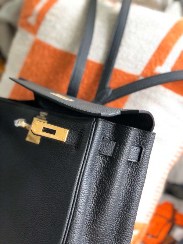 1:1 Replica Kelly Danse II Bag Swift Yellow/Black/Brown/White/Orange For Women 22cm / 8.7in