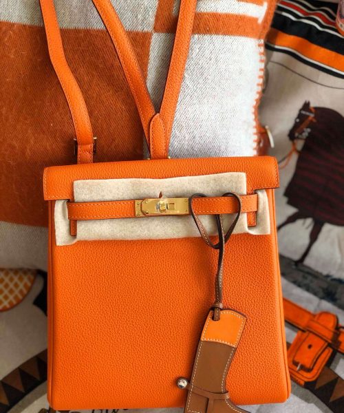 1:1 Replica Kelly Danse II Bag Swift Yellow/Black/Brown/White/Orange For Women 22cm / 8.7in