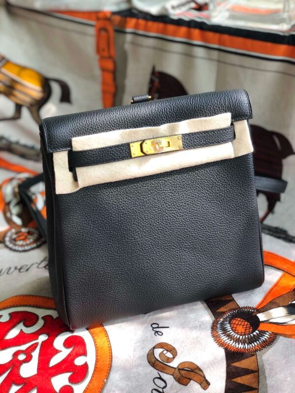 1:1 Replica Kelly Danse II Bag Swift Yellow/Black/Brown/White/Orange For Women 22cm / 8.7in