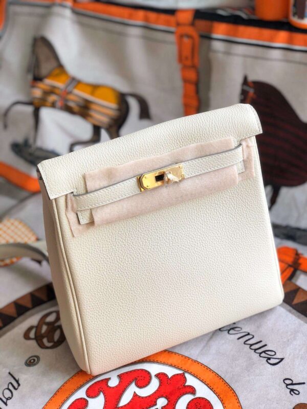 1:1 Replica Kelly Danse II Bag Swift Yellow/Black/Brown/White/Orange For Women 22cm / 8.7in