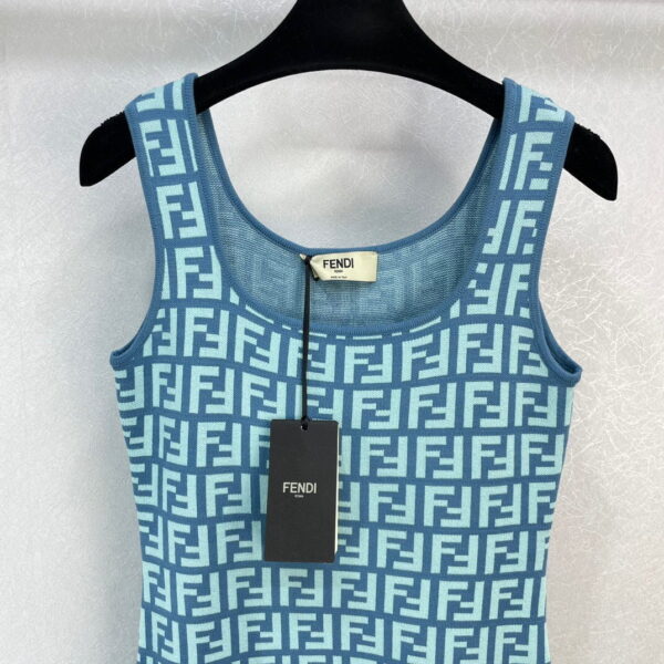 Knit Short Dress Green For Women