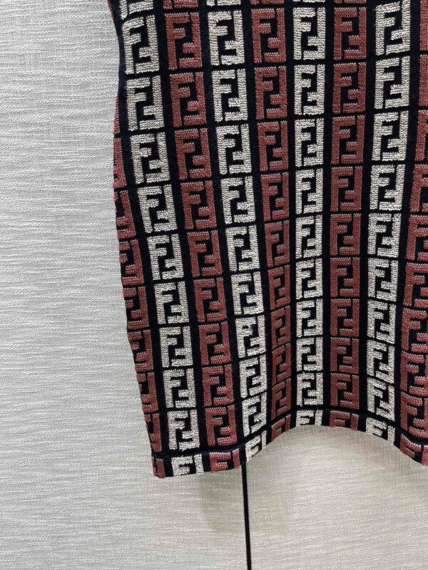 Knit Short Dress Red For Women