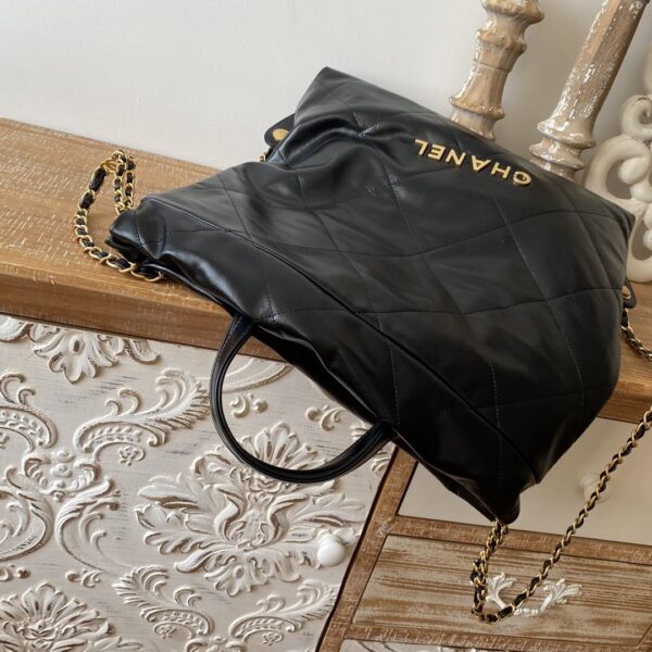 [REP 1:1] Large 22 Backpack Black/White For Women 19.9in / 51cm AS3313