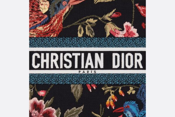 1:1 Replica Large Dior Book Tote Black Multicolor For Women M1286ZEAO_M911 42cm/16.5 inch
