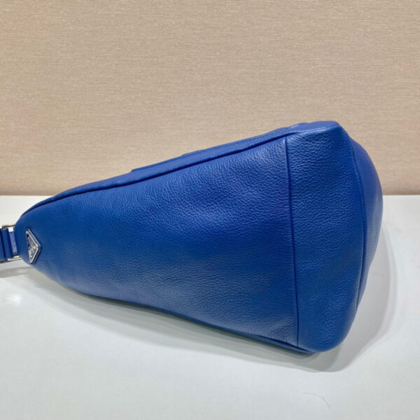 Large Prada Triangle Bag In Blue For Men 22.8in/ 58cm