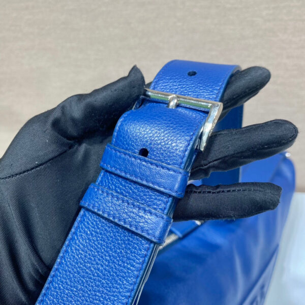 Large Prada Triangle Bag In Blue For Men 22.8in/ 58cm