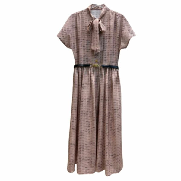 Lavalliere Short Dress Pink For Women