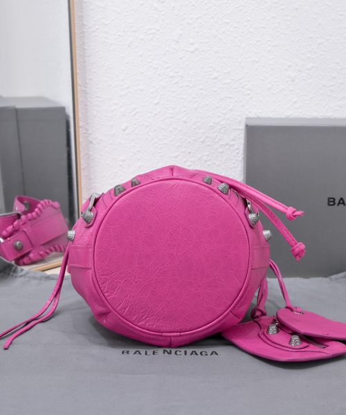 Le Cagole Xs Bucket Bag Purple/Pink/Red/Blue/Green For Women 7.8in/20 cm