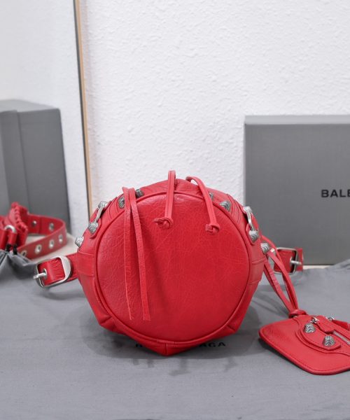 Le Cagole Xs Bucket Bag Purple/Pink/Red/Blue/Green For Women 7.8in/20 cm