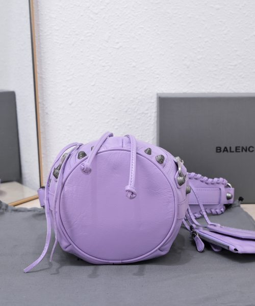 Le Cagole Xs Bucket Bag Purple/Pink/Red/Blue/Green For Women 7.8in/20 cm