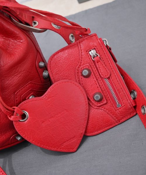 Le Cagole Xs Bucket Bag Purple/Pink/Red/Blue/Green For Women 7.8in/20 cm