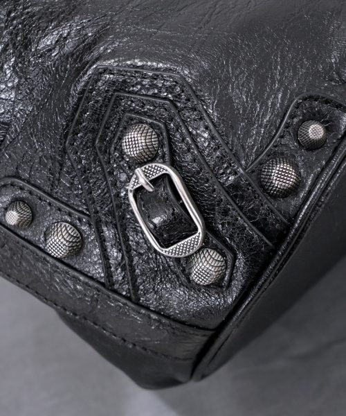 Le Cagole Xs Bucket Bag White/Black/Light Black/Grey/Light Grey For Women 7.8in/20 cm 7024311VG9Y9104