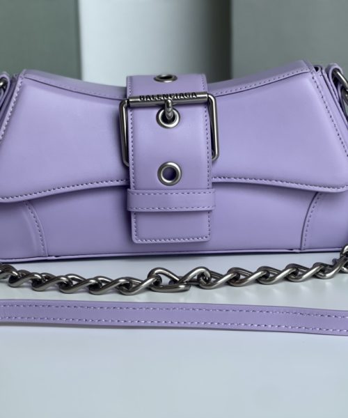 Lindsay Small Shoulder Bag In Green/Purple/Black For Women 11.4in/29cm