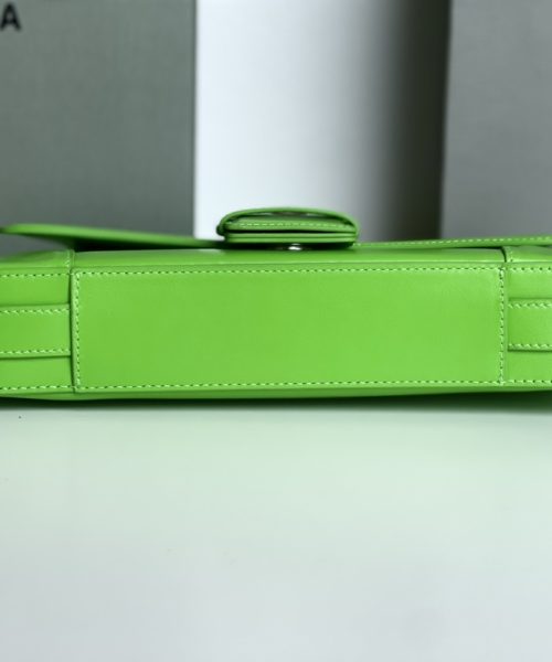 Lindsay Small Shoulder Bag In Green/Purple/Black For Women 11.4in/29cm