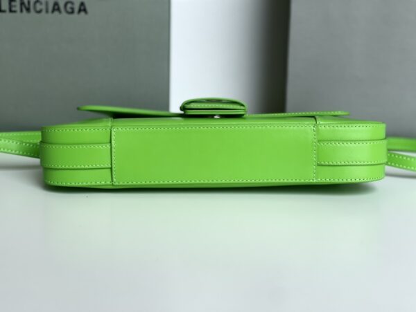 Lindsay Small Shoulder Bag In Green/Purple/Black For Women 11.4in/29cm