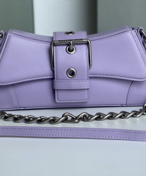 Lindsay Small Shoulder Bag In Green/Purple/Black For Women 11.4in/29cm