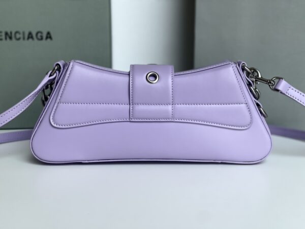 Lindsay Small Shoulder Bag In Green/Purple/Black For Women 11.4in/29cm
