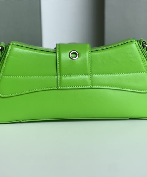 Lindsay Small Shoulder Bag In Green/Purple/Black For Women 11.4in/29cm