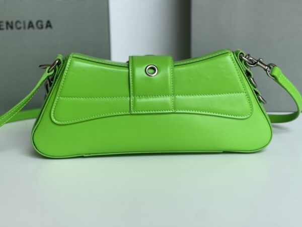 Lindsay Small Shoulder Bag In Green/Purple/Black For Women 11.4in/29cm