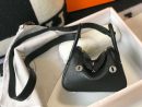1:1 Replica Lindy Mini Black/Dark Green For Women 19cm / 7.4in
