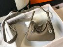 1:1 Replica Lindy Mini Black/Dark Green For Women 19cm / 7.4in