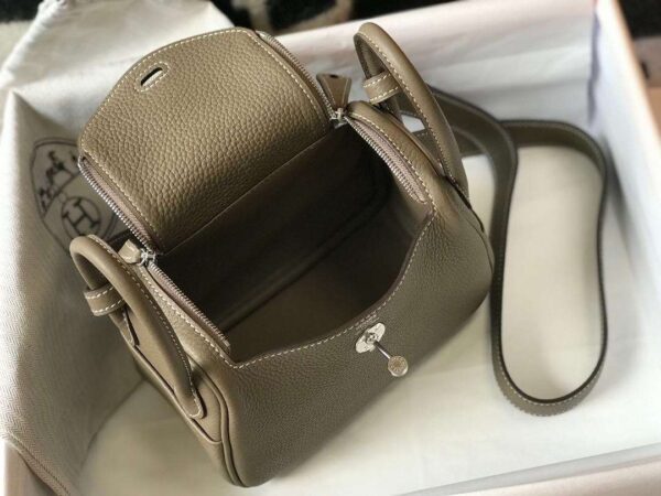1:1 Replica Lindy Mini Black/Dark Green For Women 19cm / 7.4in