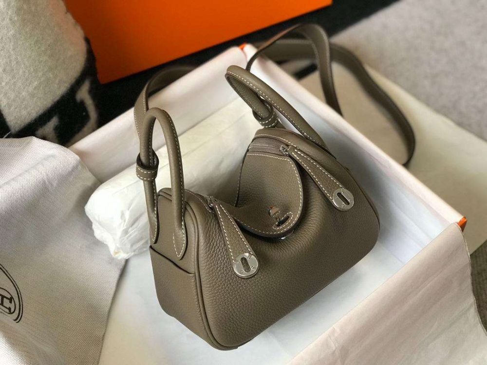 1:1 Replica Lindy Mini Black/Dark Green For Women 19cm / 7.4in - Image 10