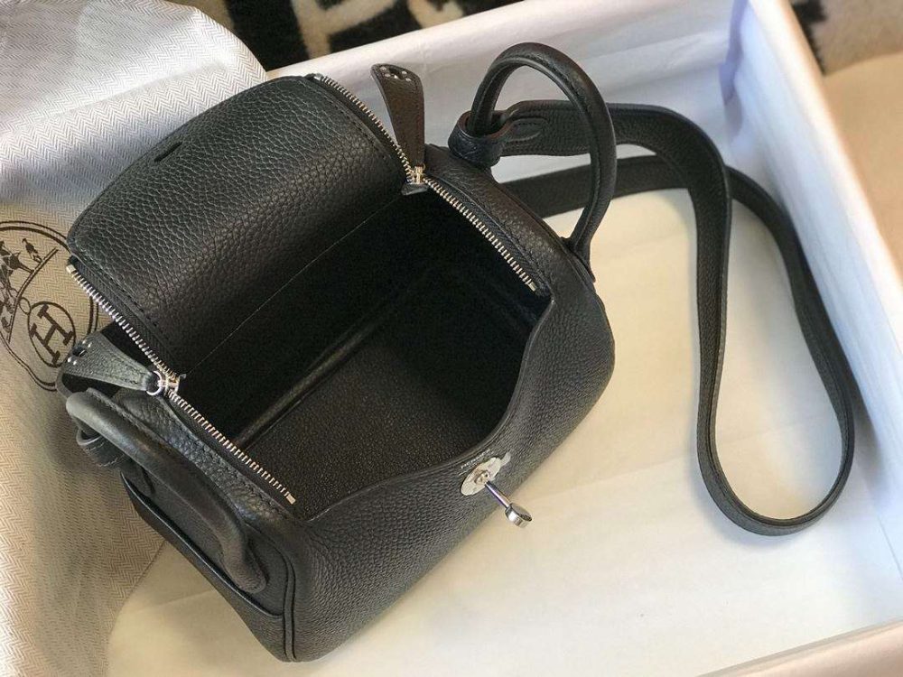 1:1 Replica Lindy Mini Black/Dark Green For Women 19cm / 7.4in - Image 6