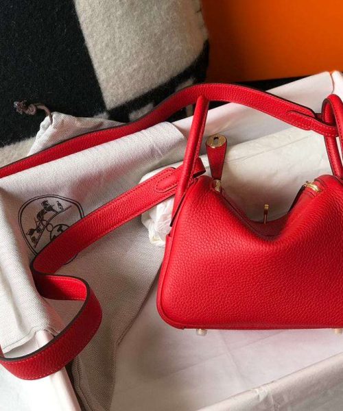 1:1 Replica Lindy Mini White/Burgundy/Green/Red/Yellow For Women 19cm / 7.4in