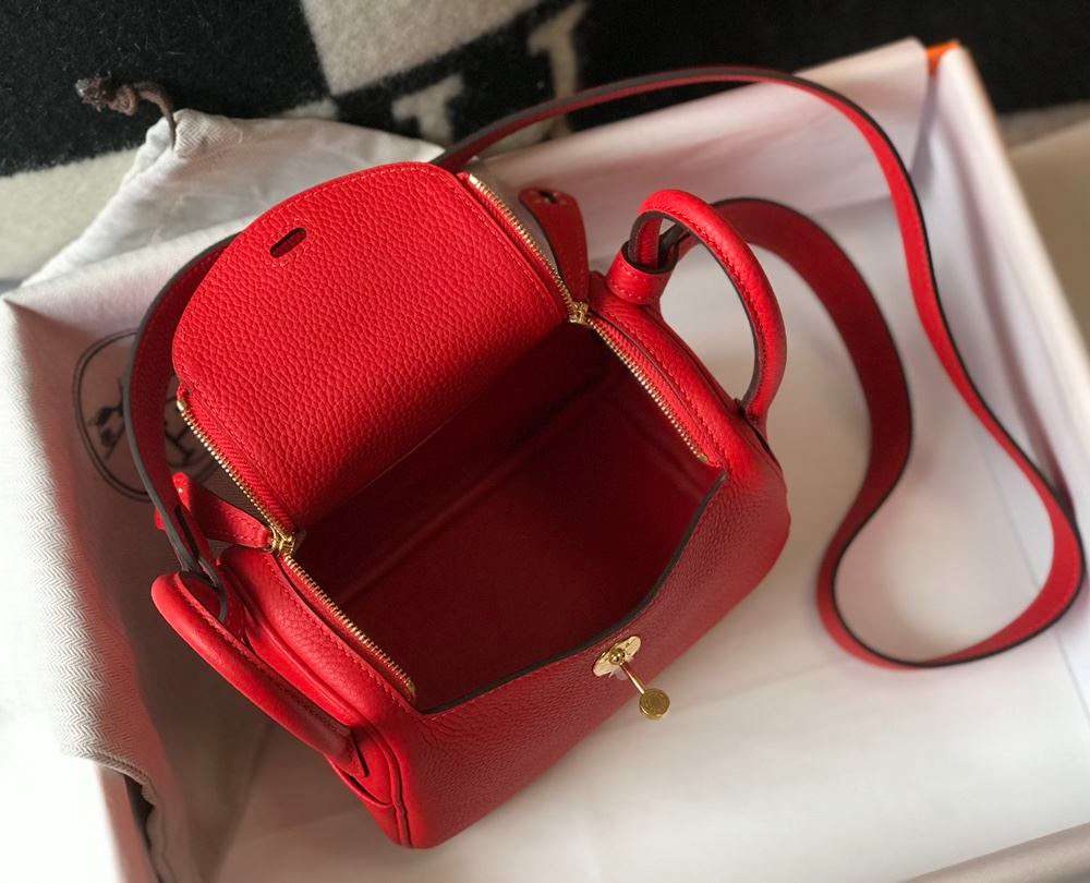 1:1 Replica Lindy Mini White/Burgundy/Green/Red/Yellow For Women 19cm / 7.4in