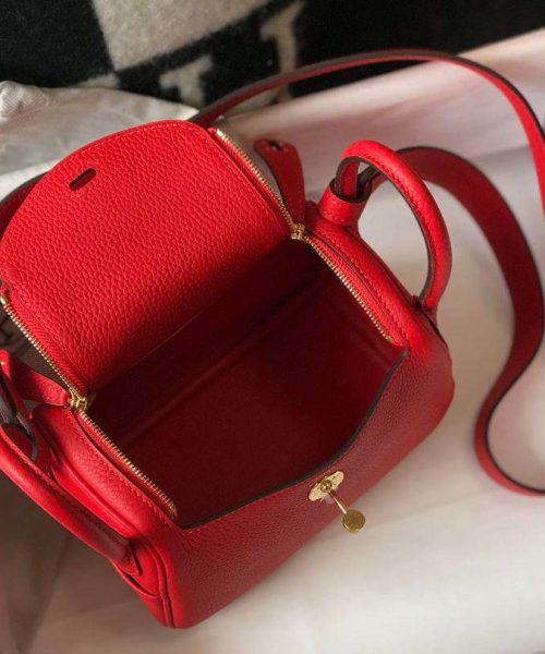 1:1 Replica Lindy Mini White/Burgundy/Green/Red/Yellow For Women 19cm / 7.4in