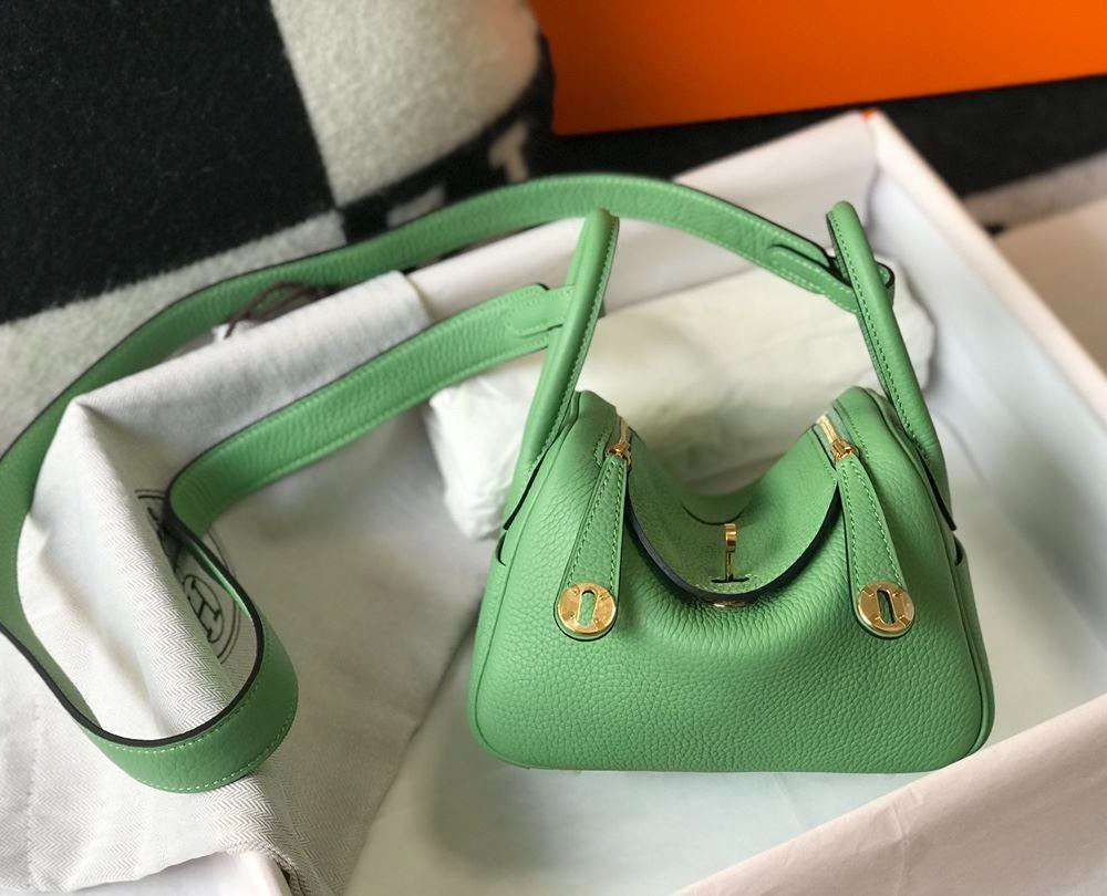 1:1 Replica Lindy Mini White/Burgundy/Green/Red/Yellow For Women 19cm / 7.4in