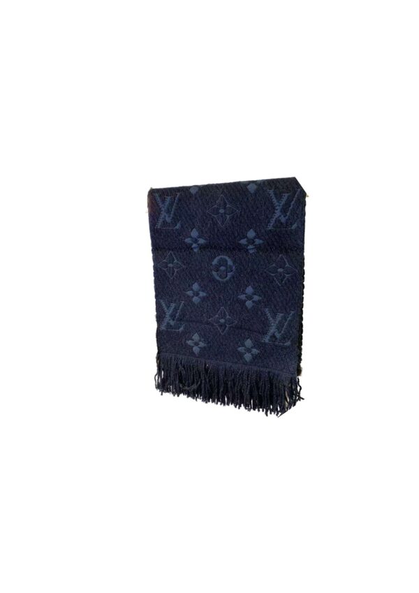 Logomania Scarf Dark Blue For Women