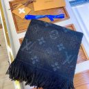 Logomania Scarf Dark Blue For Women 