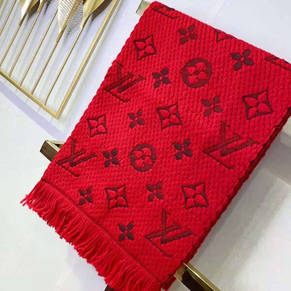 Logomania Scarf Red For Women M72432 