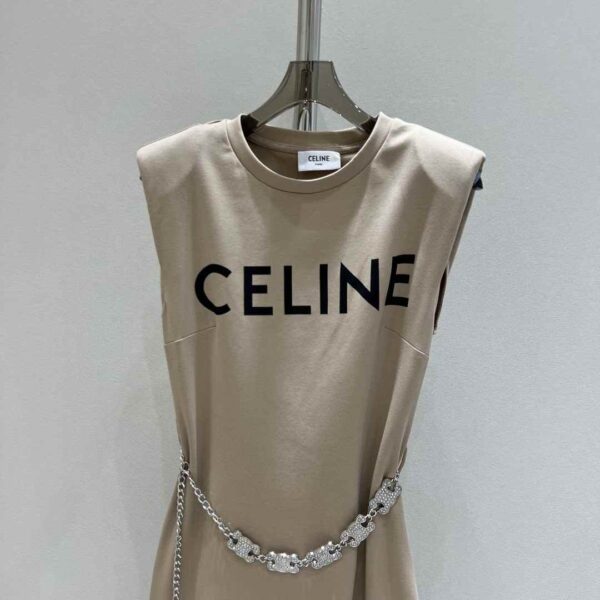 Lolita Asymmetric Dress Caramel For Women
