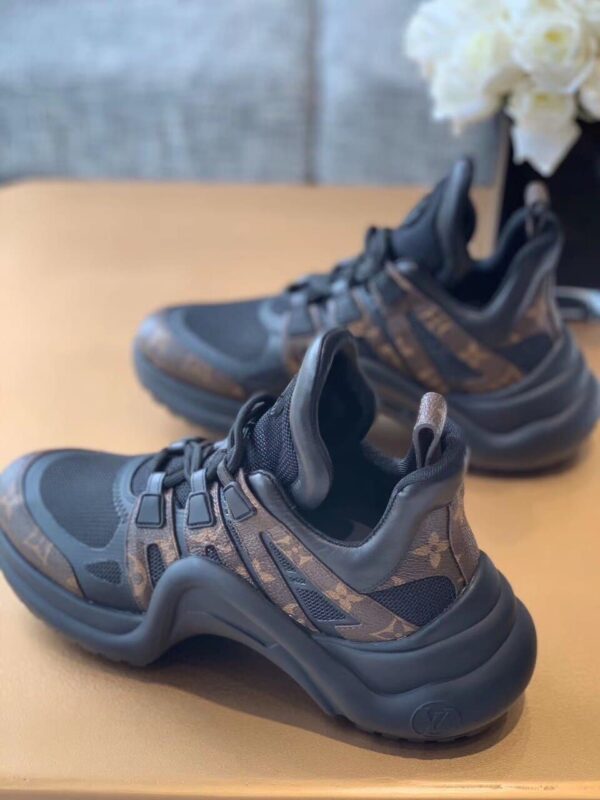 Louis Vuitton Archlight Sneakers Calfskin Leather Fall/Winter 2019 Collection 1A589P Black/Brown