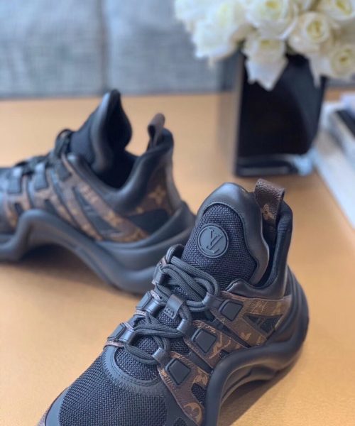 Louis Vuitton Archlight Sneakers Calfskin Leather Fall/Winter 2019 Collection 1A589P Black/Brown