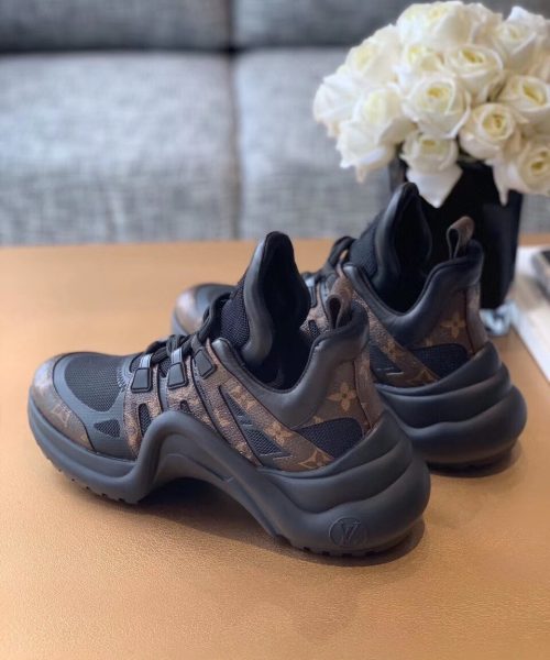 Louis Vuitton Archlight Sneakers Calfskin Leather Fall/Winter 2019 Collection 1A589P Black/Brown